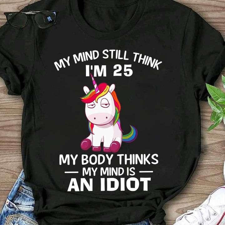 Unicorn I’M Actually Not Funny I’M Just A Cunt And People Think I’M Joking T-Shirt