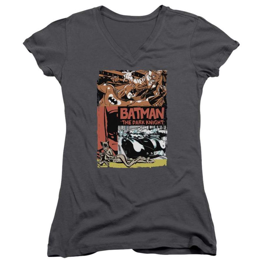 Batman – Old Movie Poster Junior V Neck