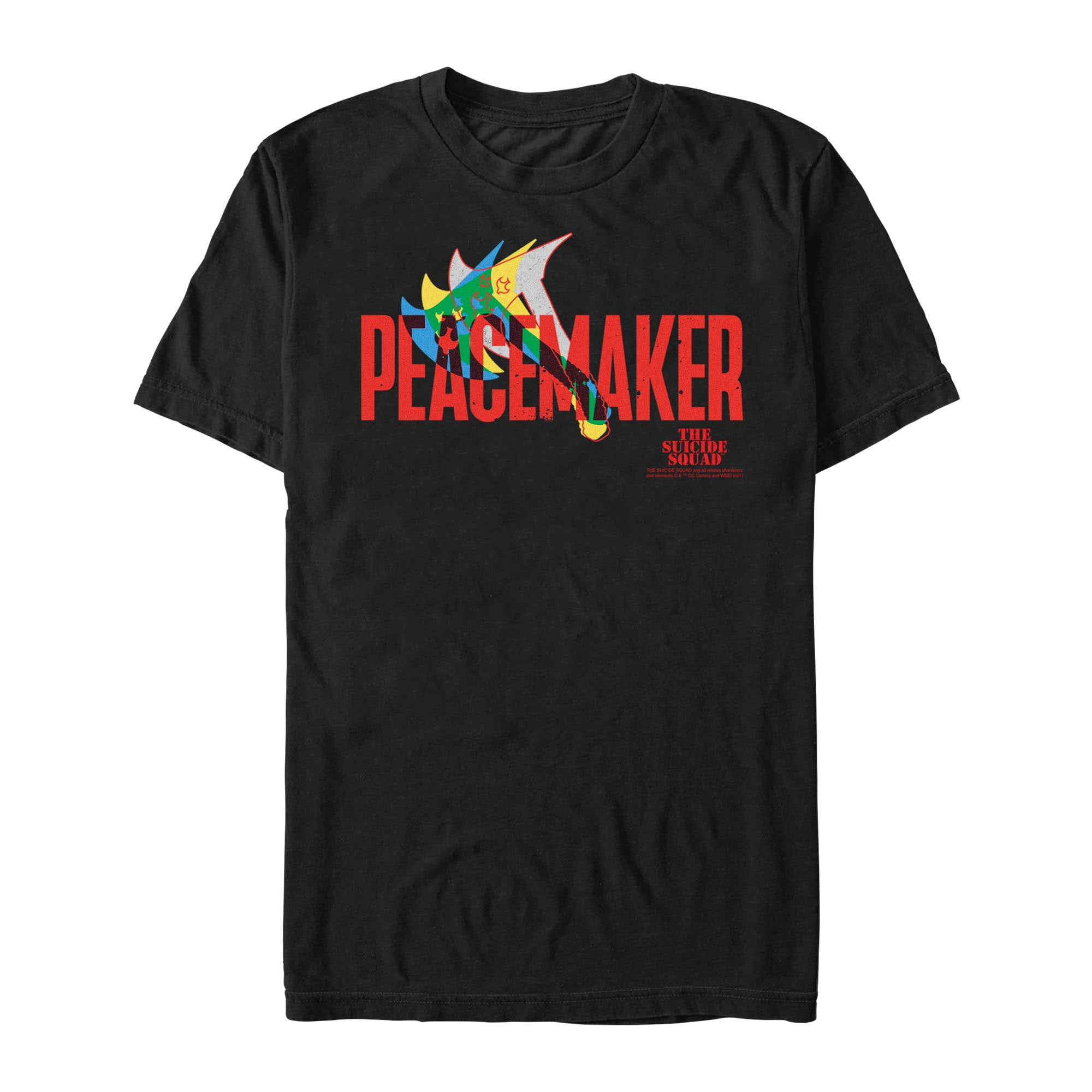 The Suicide Squad Men’S Peacemaker Logo  T-Shirt