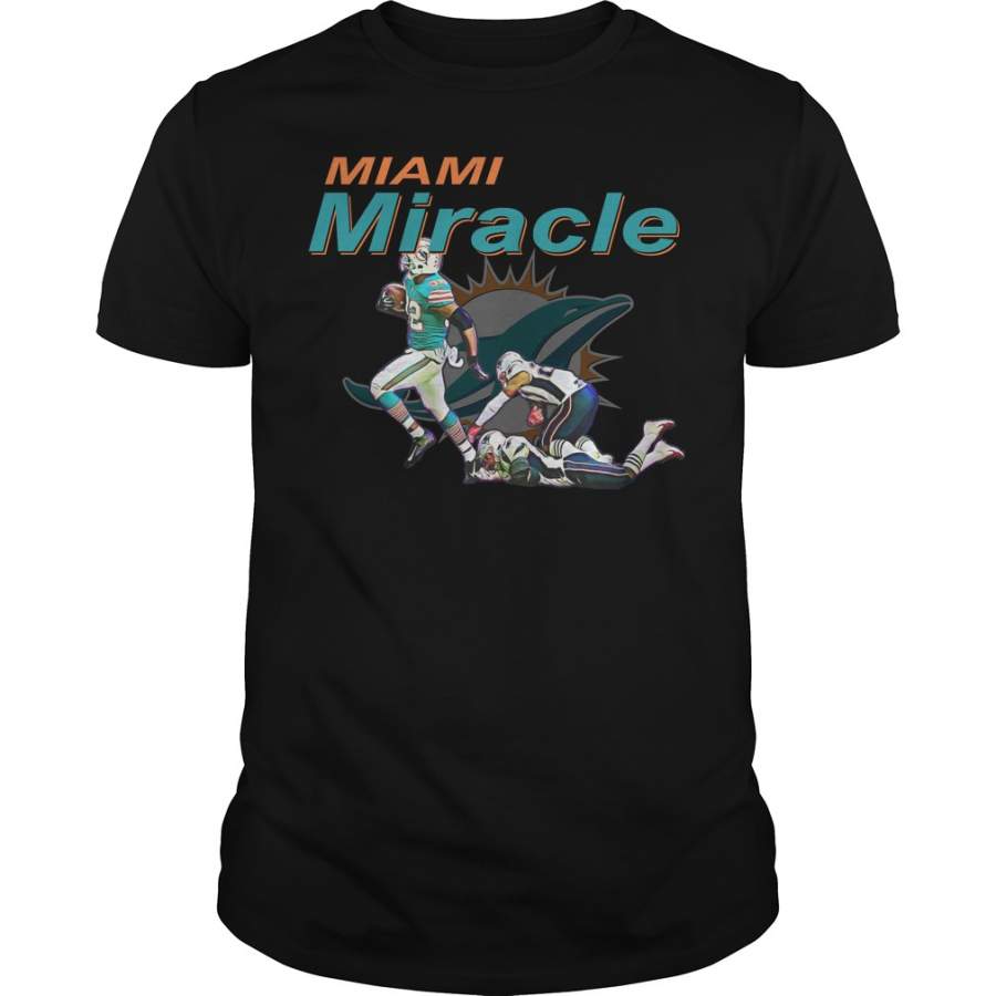 Miami Miracle Miami Dolphins T-Shirt – 2019