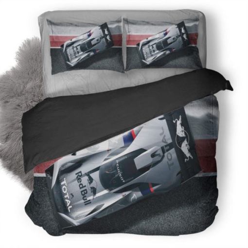 2017 Peugeot L500 R Hybrid Vision Gran Turismo 1 Duvet Cover Pillowcase Home Decor 3D Bedding Set