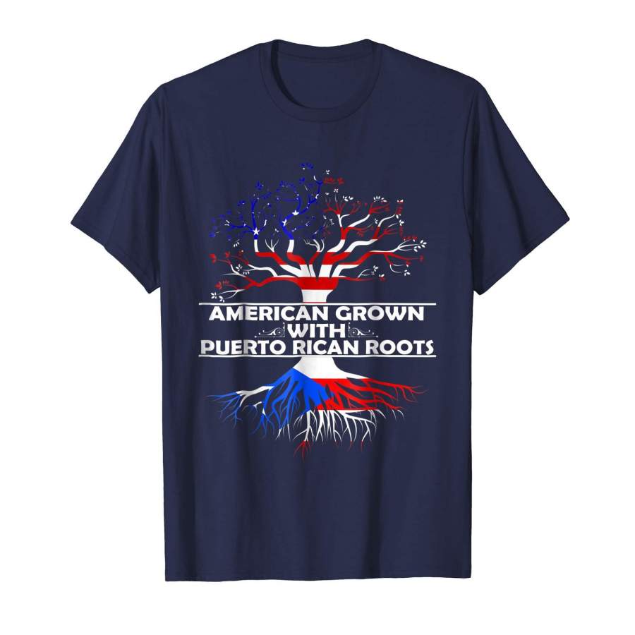 American born Puerto Rican roots ancestry T-shirt