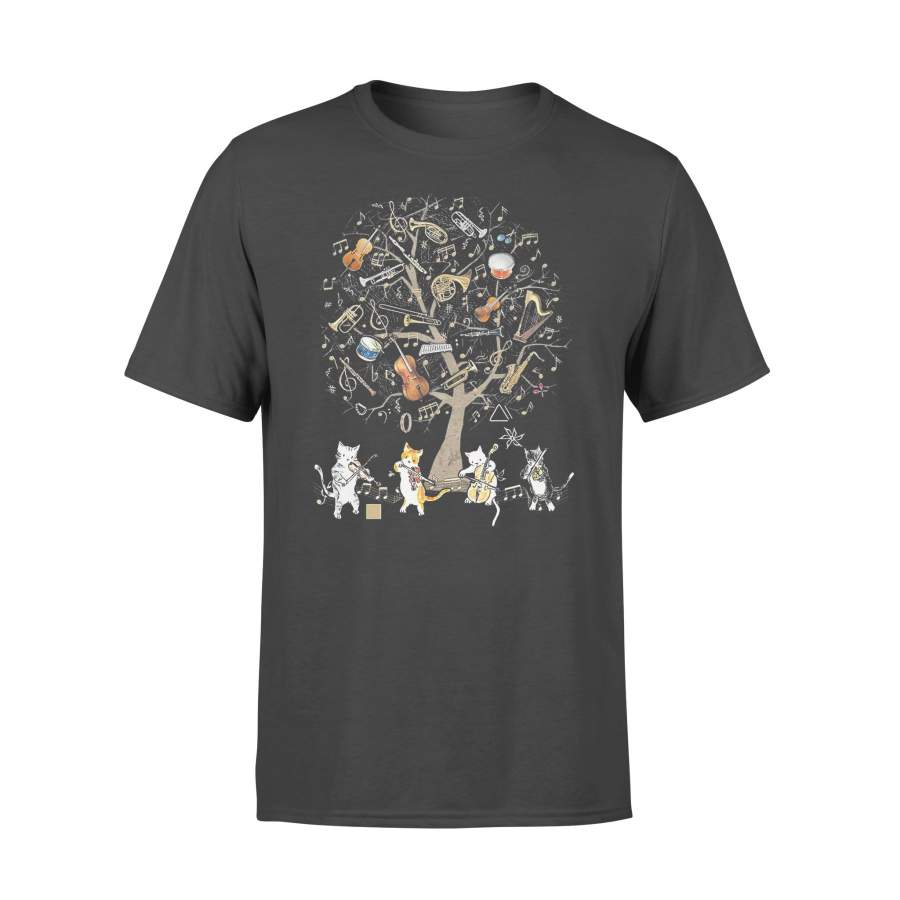 The Cats Are Playing Music T-shirt