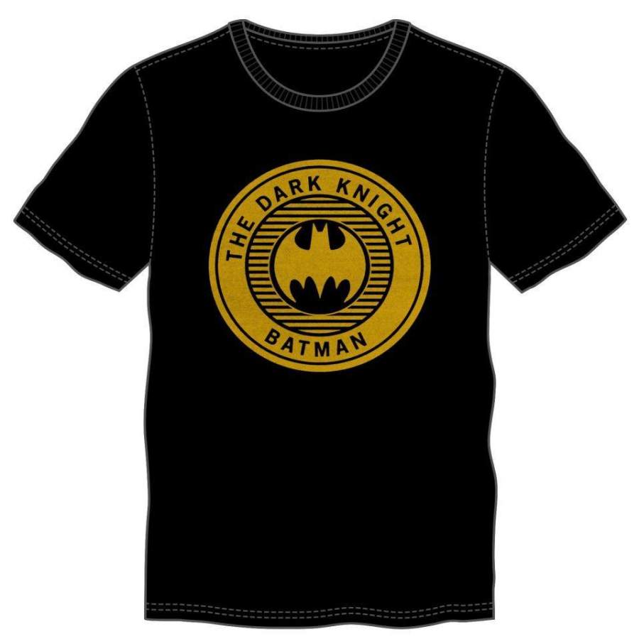 The Dark Knight Batman Seal Black T-Shirt