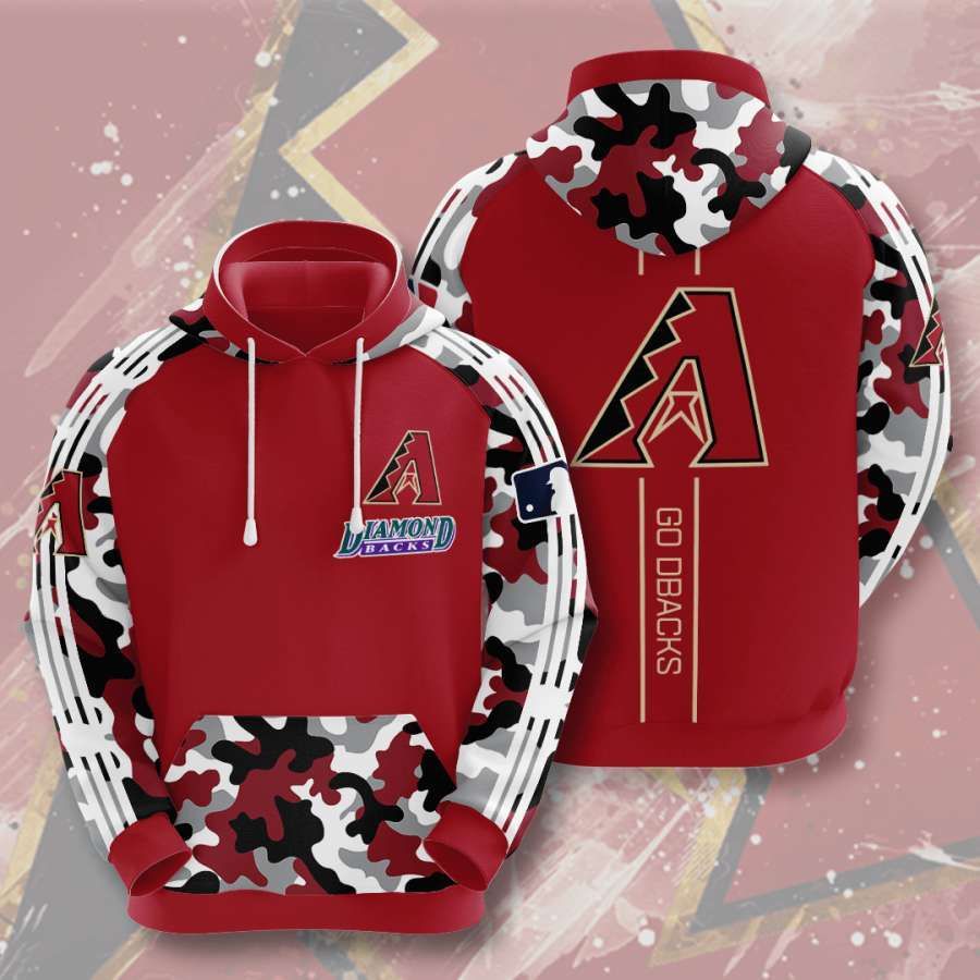 Arizona Diamondbacks No87 Custom Hoodie 3D - Yourtshirtman MLB Collection
