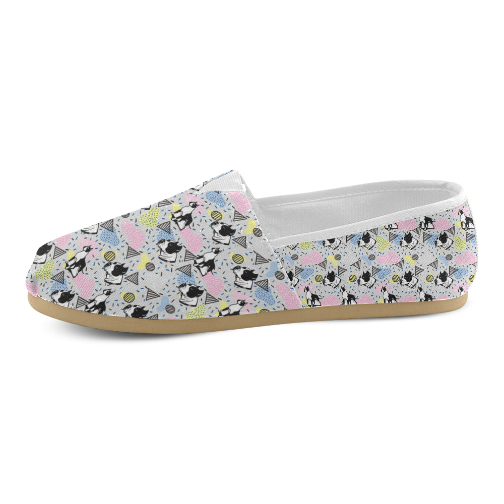 American Staffordshire Terrier Pattern Women’s Casual Shoes