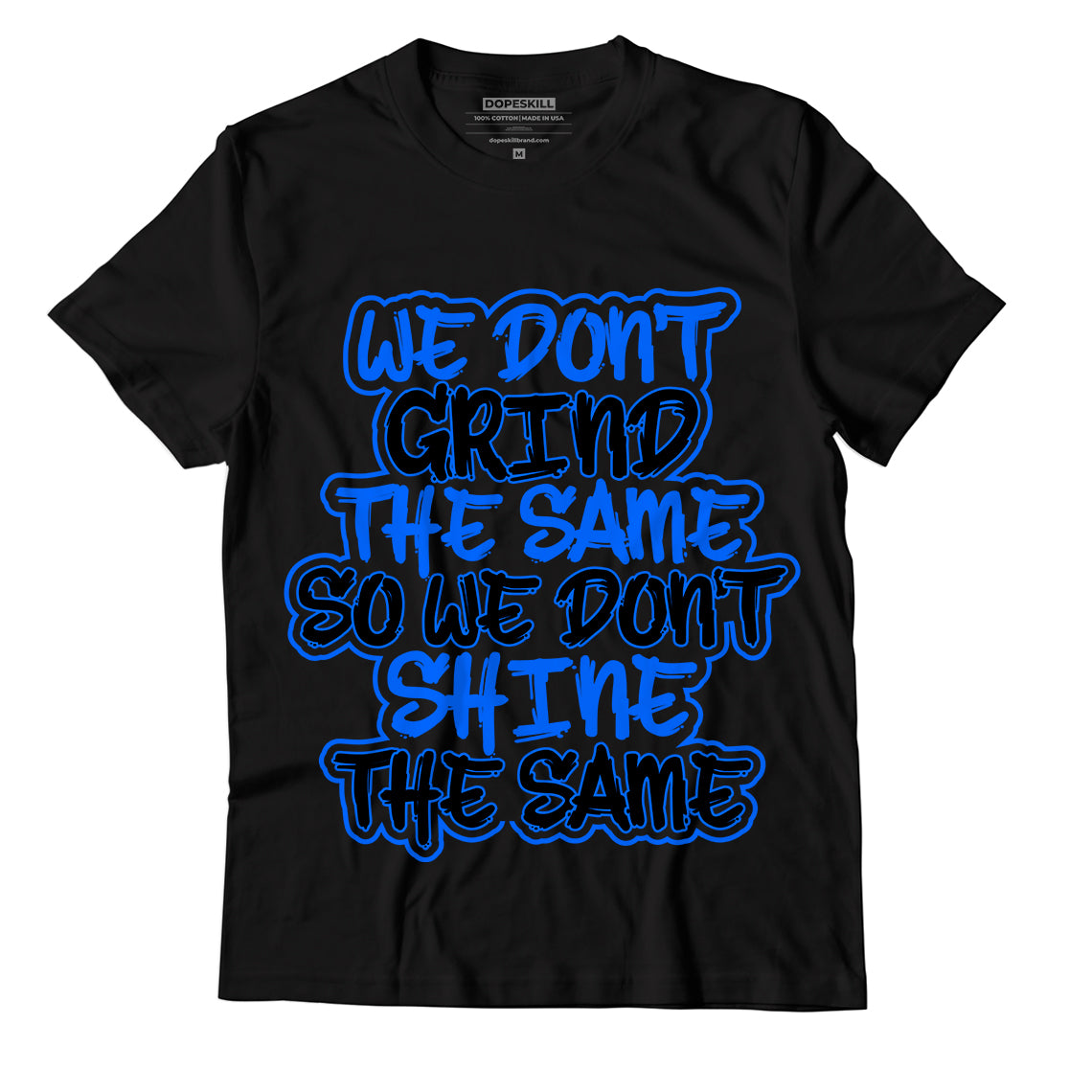 Yz 350 Boost V2 Dazzling Blue Dopeskill T-Shirt We Don’T Grind Graphic