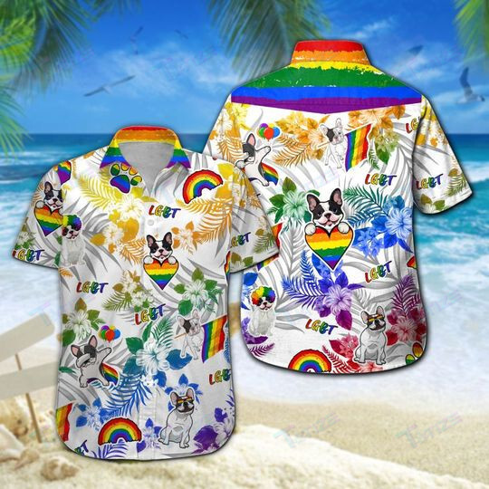 French Bulldog Lgbt All Over Printed Hawaii Shirt Size S Ha84540