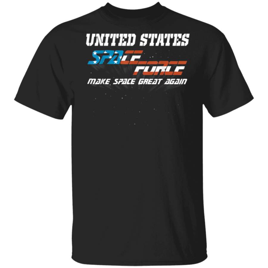 american space force make space great again tshirt gift