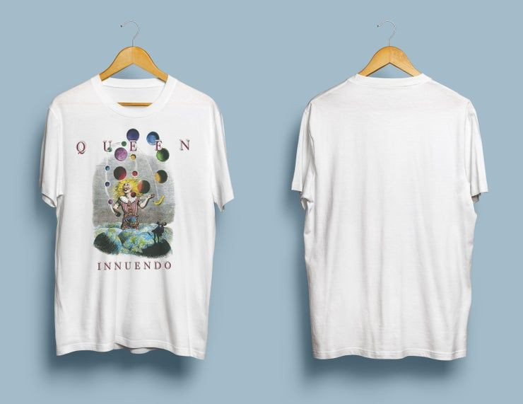 Queen Innuendo Retro Vintage Style Queen Band Freddie Mercury And Shirt