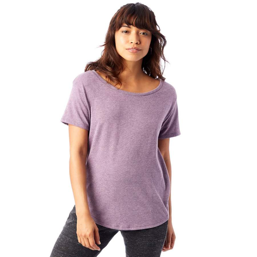 Alternative Apparel Women’s Vintage Iris Backstage T-Shirt