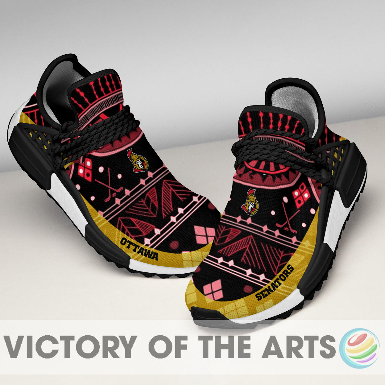 Amazing Pattern Human Race Ottawa Senators Shoes For Fans