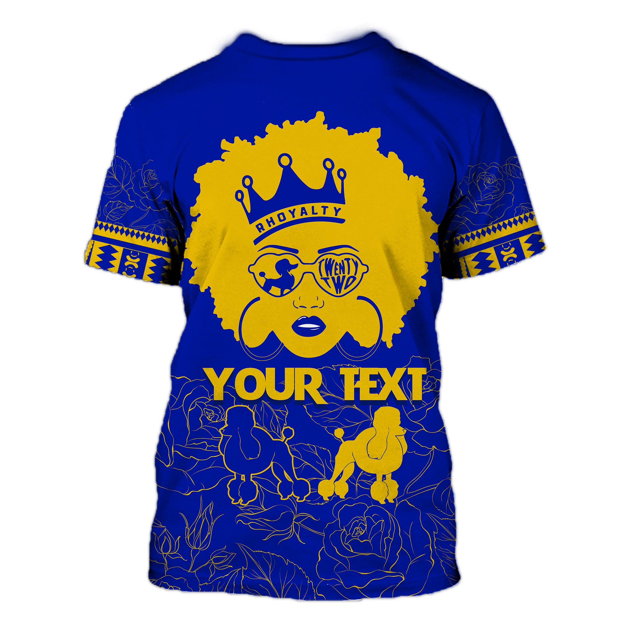 Sigma Gamma Rho Personalized T Shirt Rhoyalty Dashiki Design Lt7