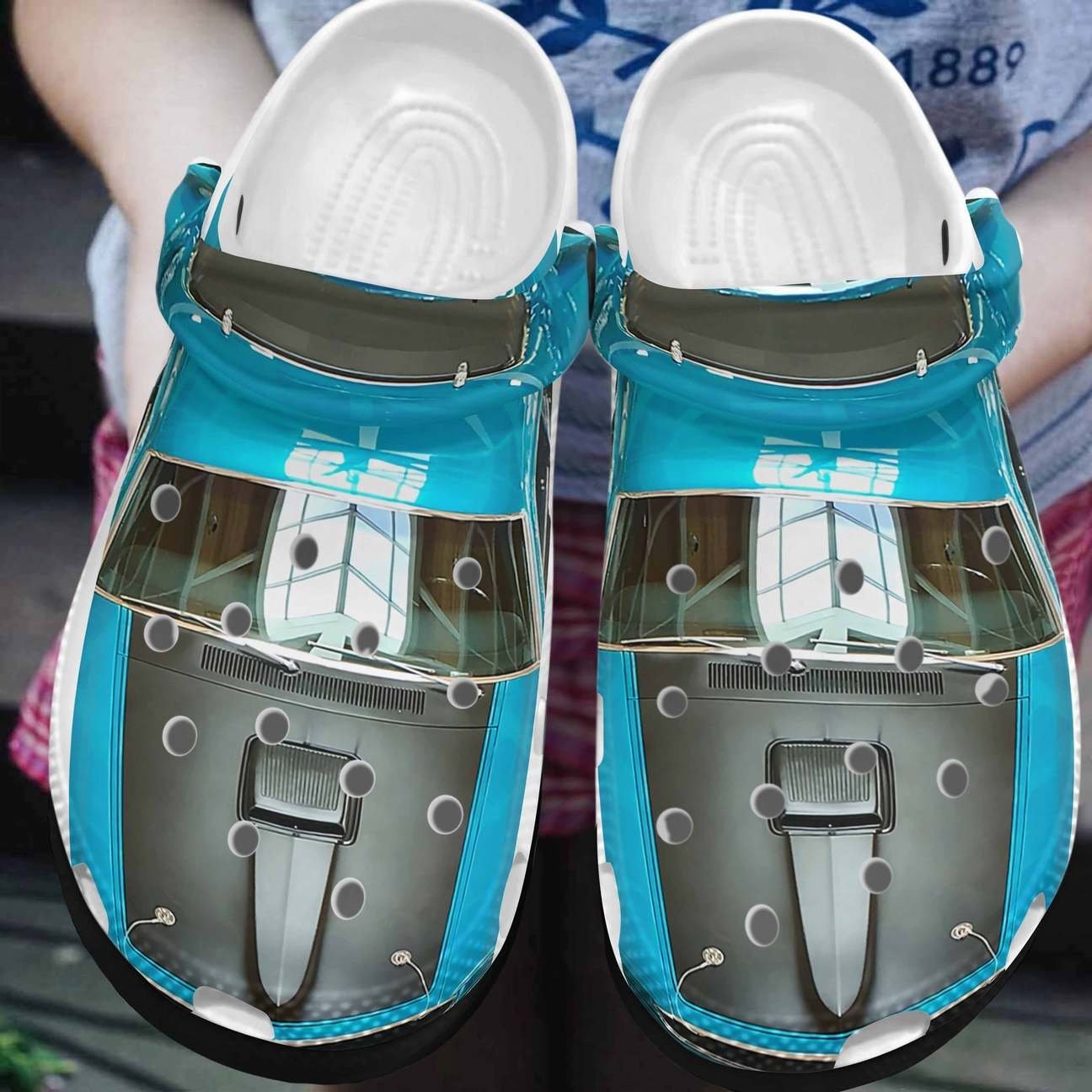 Car Personalized Clog, Custom Name, Text, Color, Number Fashion Style For Women, Men, Kid, Print 3D Cool Car