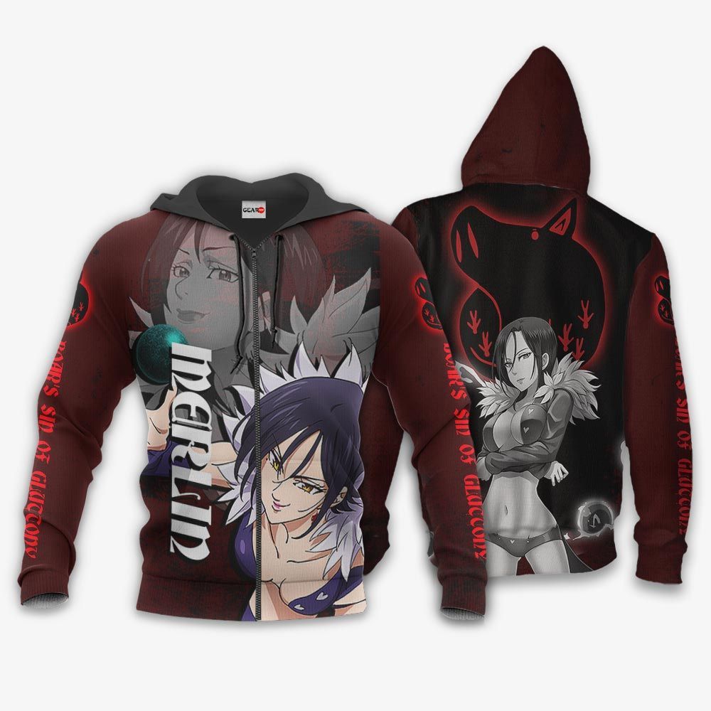 Boar’s Sin of Gluttony Merlin Hoodie Seven Deadly Sins Anime Shirt