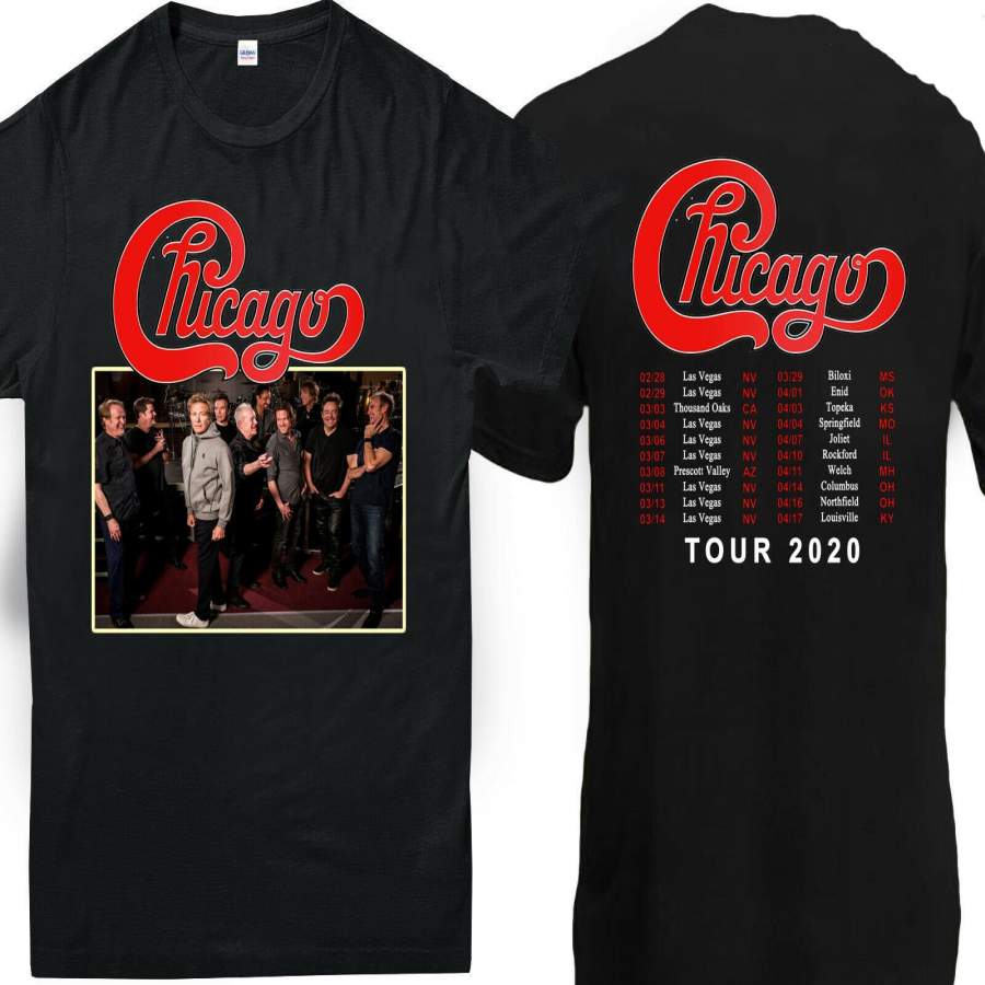 Chicago The Band Shirt U.S. Tour Dates 2020 T-Shirt