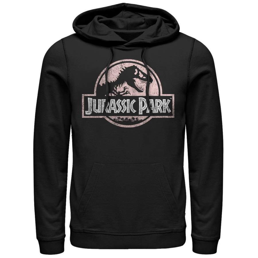 Jurassic Park Men’s Dusty Logo  Lightweight Hoodie