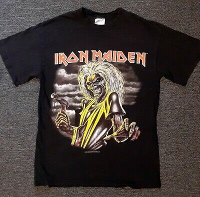 Vintage Iron Maiden Killers T-shirt  M Black – 5574