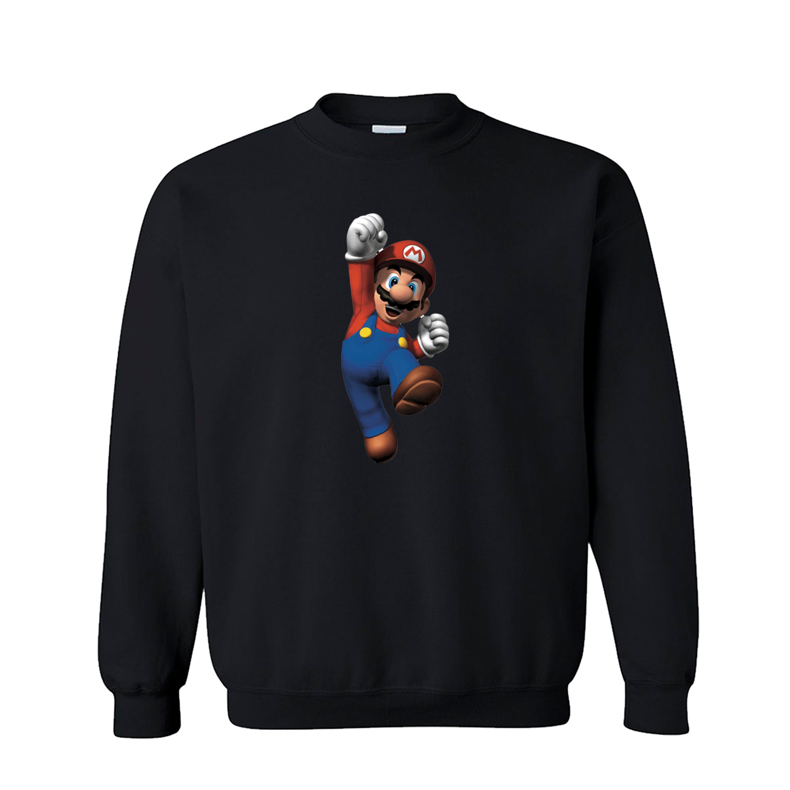 Mario Unisex Crew Neck Sweatshirt