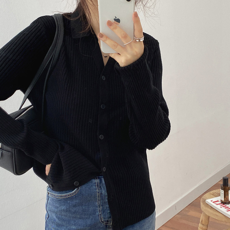 Alien Kitty 2022 Women Cardigans Sweaters Knitted Coat Warm Female Solid Sweet Loose Elegant Office Lady Casual All Match Tops alx