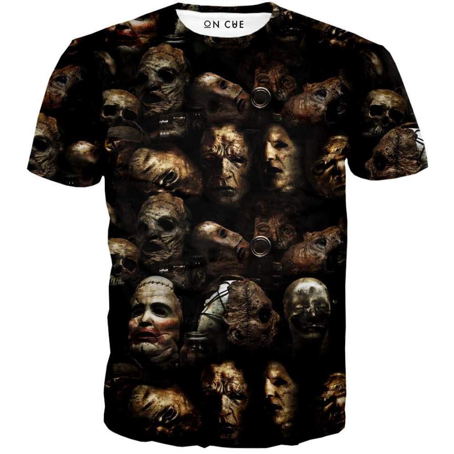 Texas Chainsaw Massacre Men/Women 3D All-Over Print Tshirt