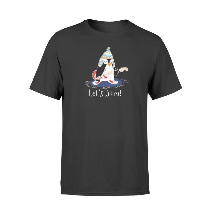 Guitar Playing Penguin Sweatshirt  Let’s Jam! T-Shirt