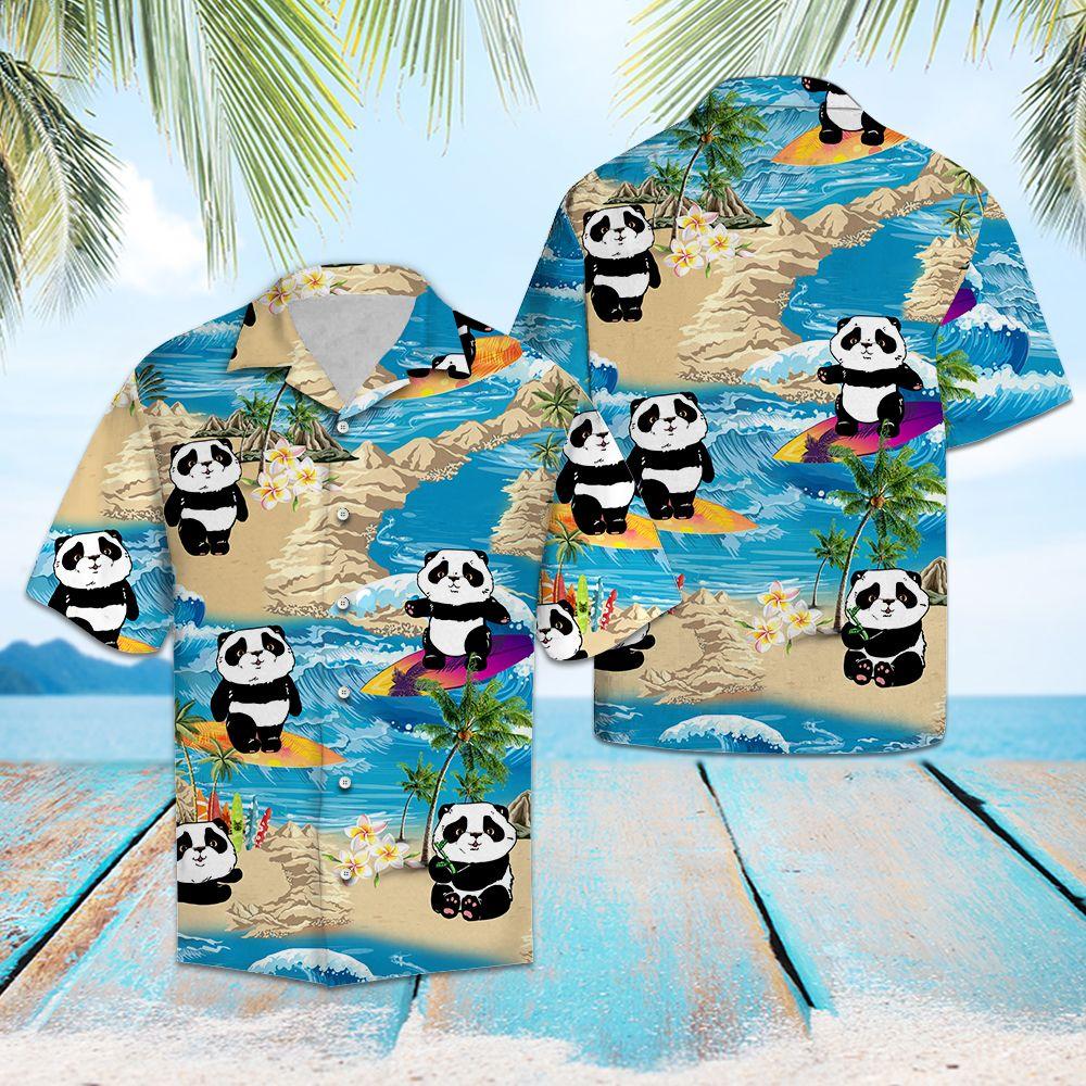 Panda Summer Vacation Hawaii Shirt For Hawaii Aloha Ha30560