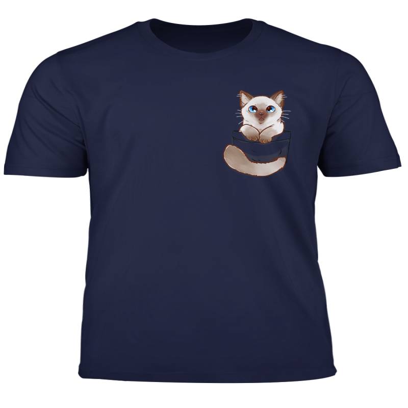 Pocket Cute Ragdoll Kitten Kitty Cat T Shirt