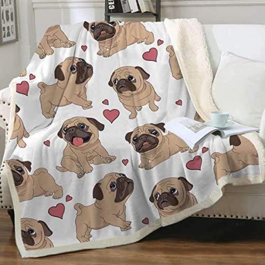 Funny Dog Lover Customized Photo of Your Pet Fleece Blanket