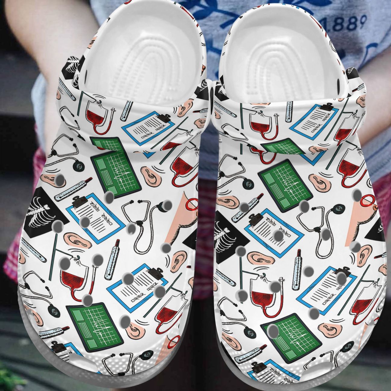 Radiology Personalized Clog, Custom Name, Text, Color, Number Fashion Style For Women, Men, Kid, Print 3D Radiologist Real Items