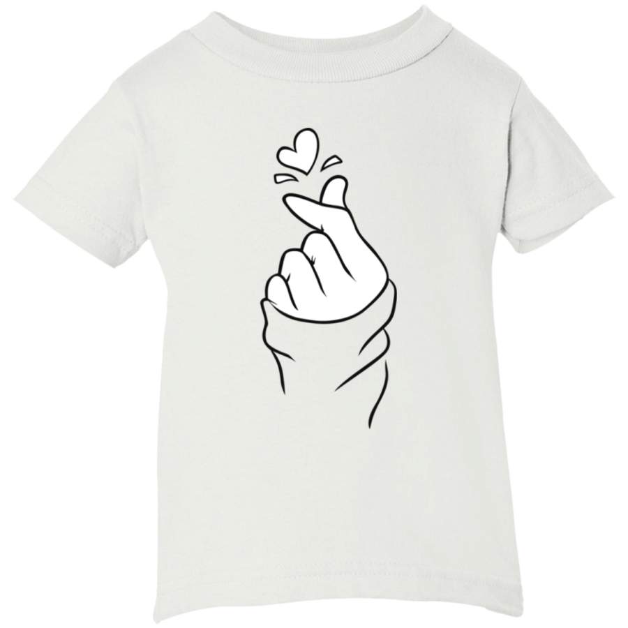 AGR Cute Heart_ Infant Short Sleeve T-Shirt