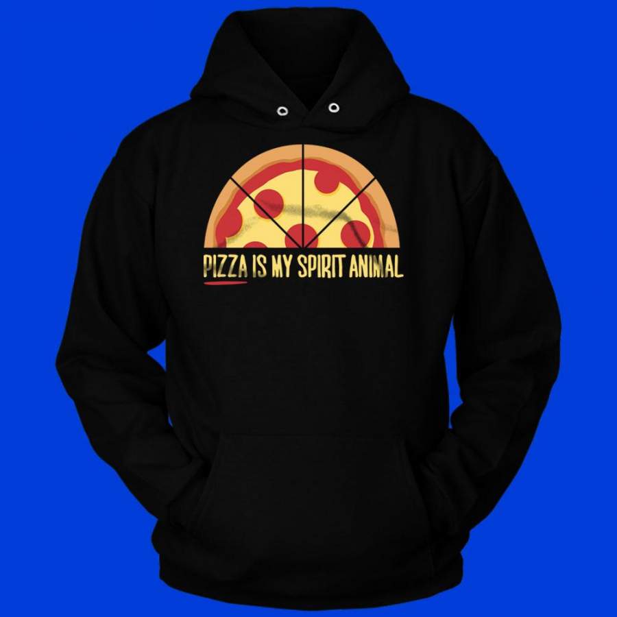 Pizza Is My Spirit Animal Men’S Hoodie