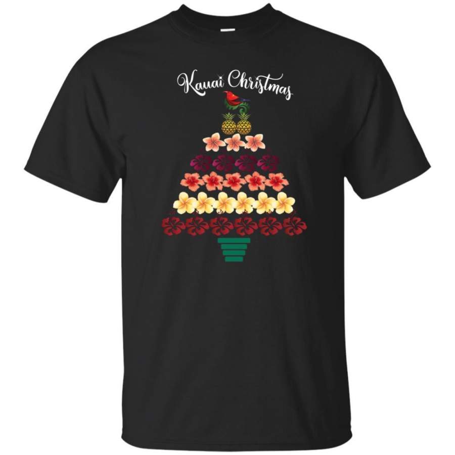 Agr Kauai Christmas Shirt-Hawaiian Christmas Tree T-Shirt Te30399