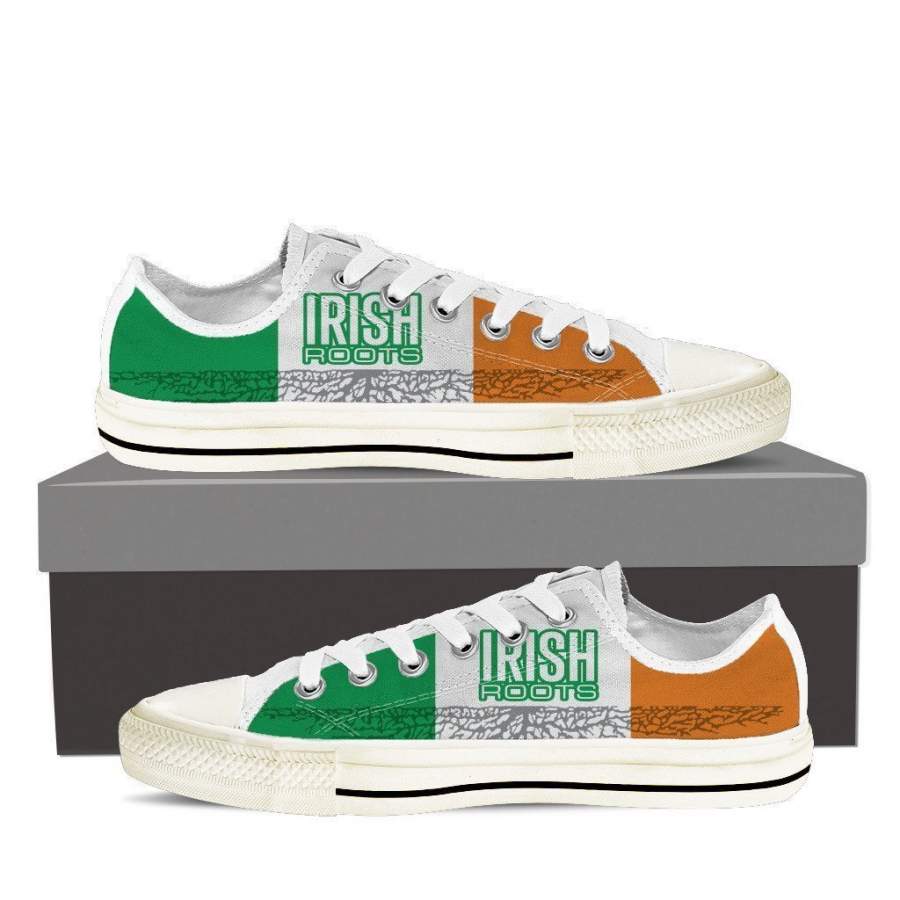 Irish Roots New Low Top Sneakers Shoes For Men