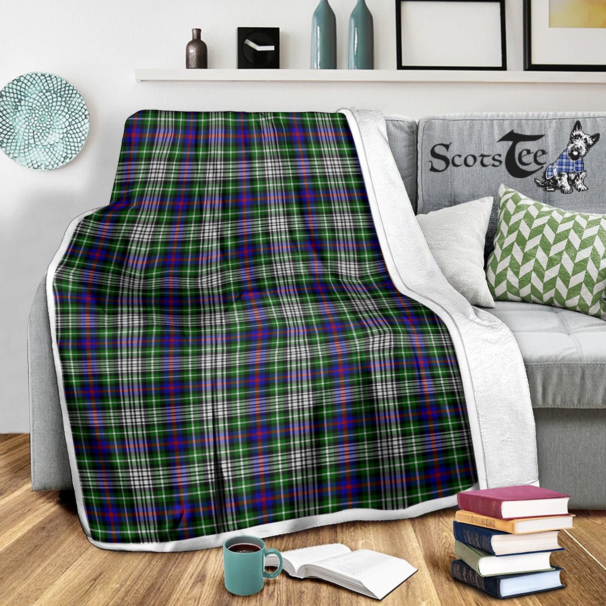 Fashion24Hs - Warm Blanket - Scotstee Shop Tartan Plaid Blanket Davidson Of Tulloch Dress Scottish Tartan Plaid Sherpa Blanket