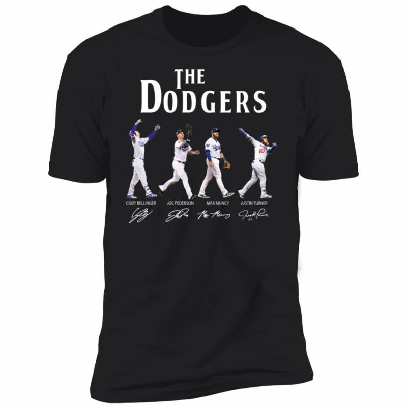 The Dodgers Abbey Road Signatures Los Angeles Dodgers Shirt