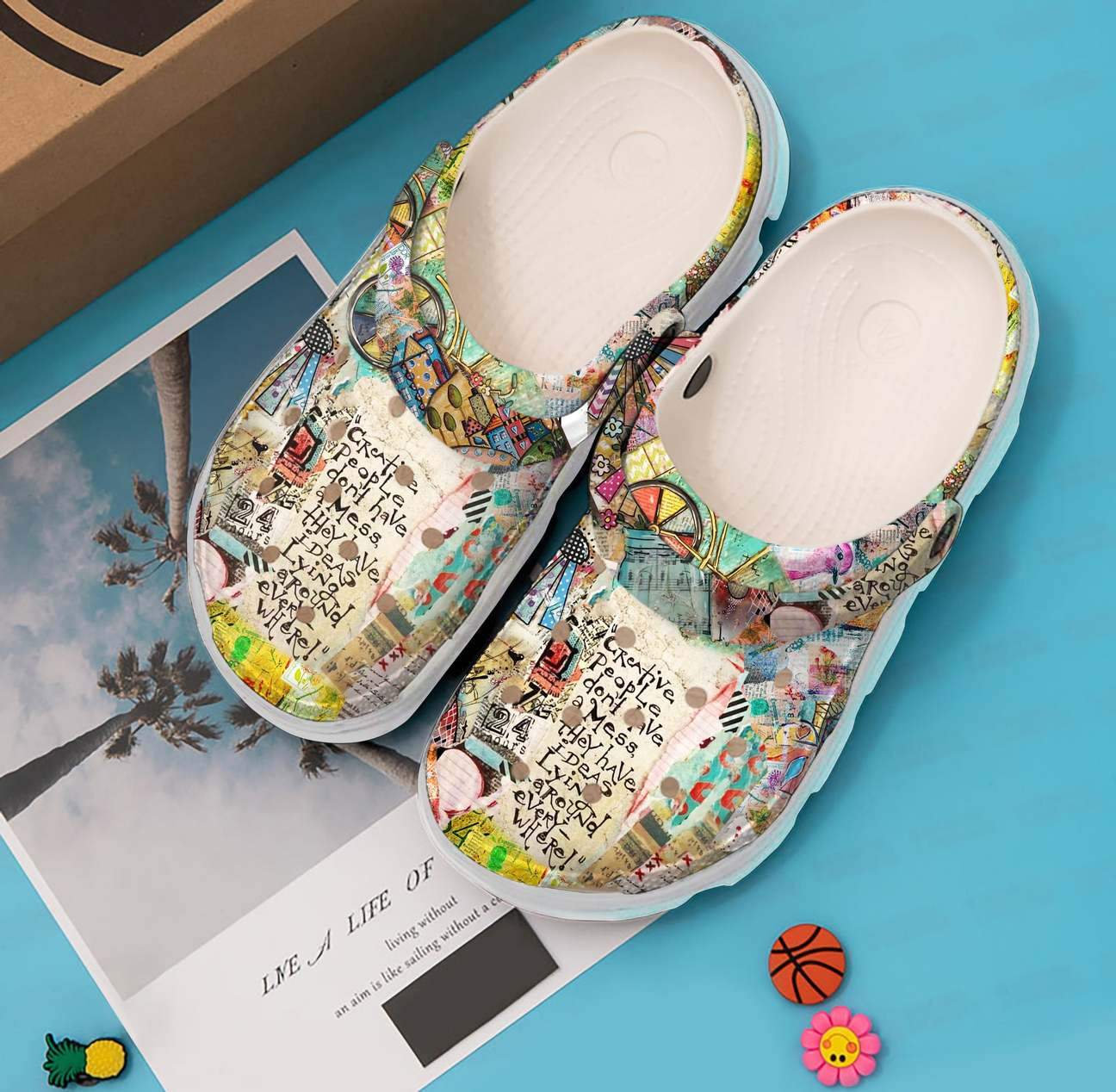 Painting Personalized Clog, Custom Name, Text, Color, Number Fashion Style For Women, Men, Kid, Print 3D Creative People