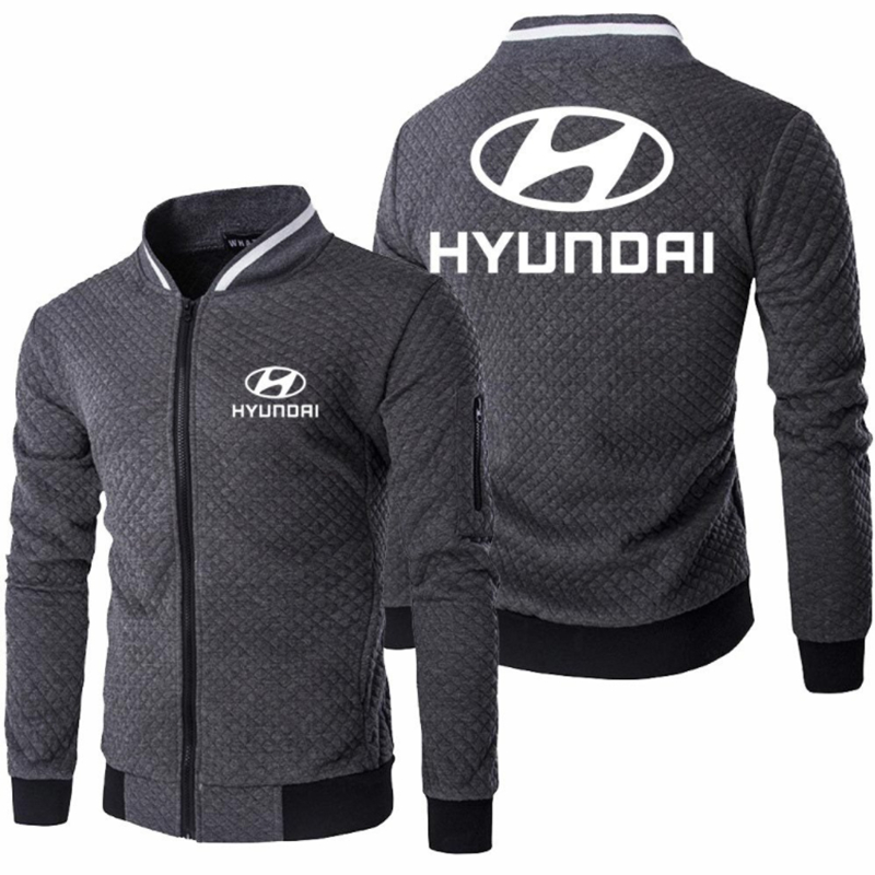 2022 Men’s anime jacket for hyundai car print casual hiphop harajuku gradient high quality cotton men’s baseball jacket sweater alx