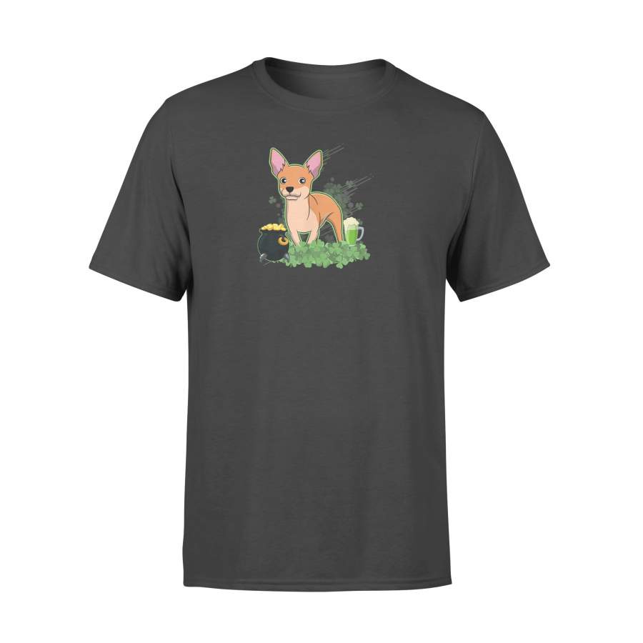 St Patricks Day Chihuahua Dog T-Shirt
