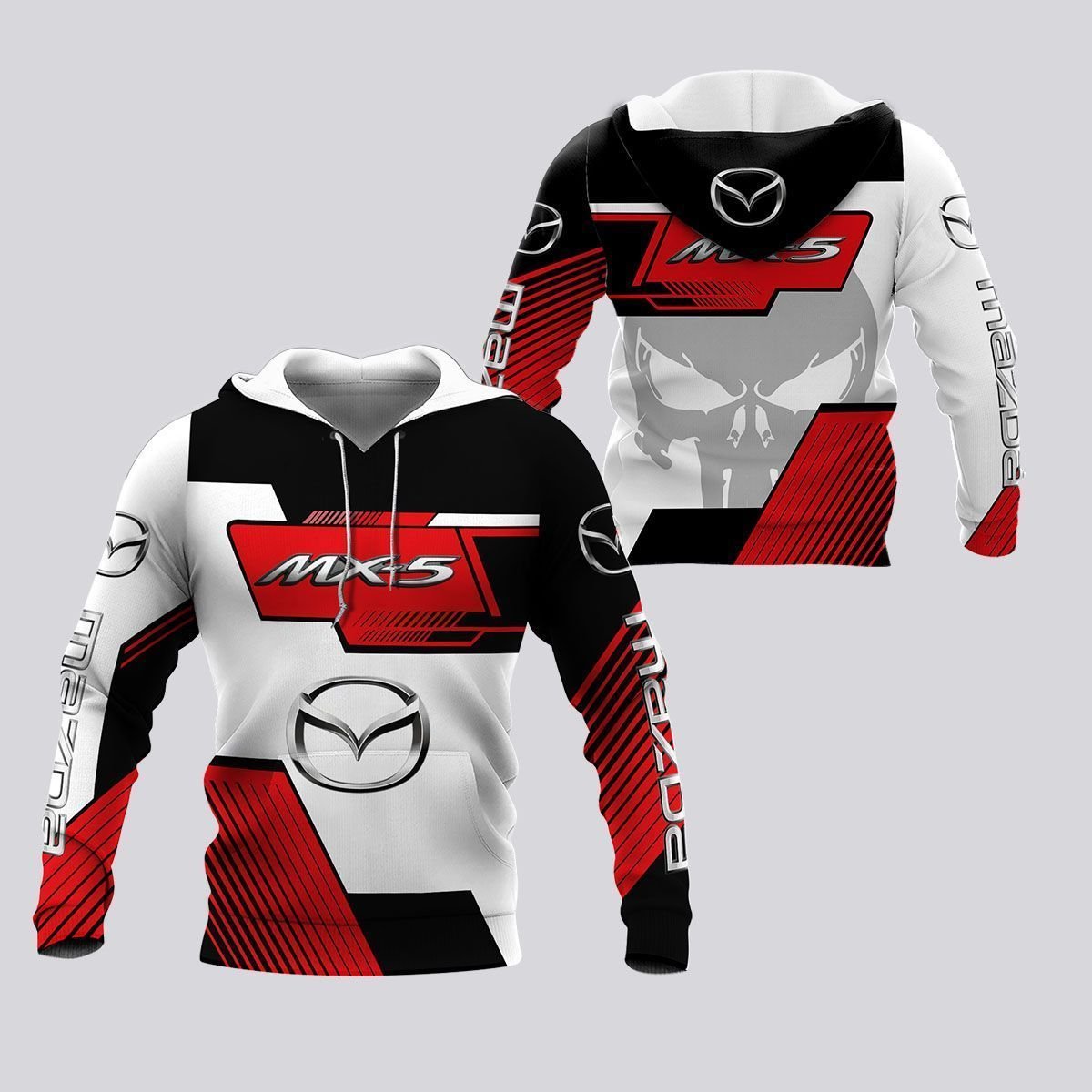 3D All Over Printed Mazda Mx-5 An-Nh Shirts Ver 1 (Red)