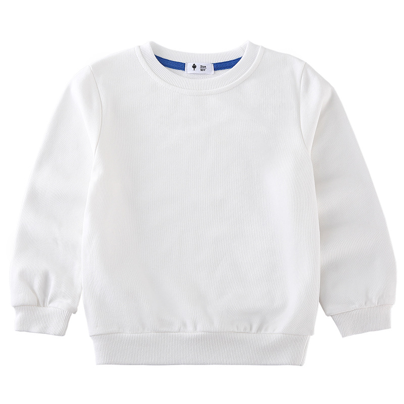 2-8T Toddler Kid Baby Boy Girl Spring Clothes Pullover Top Long Sleeve Sweatshirt Casual Plain Candy color Hoodies Sweet Outfit alx