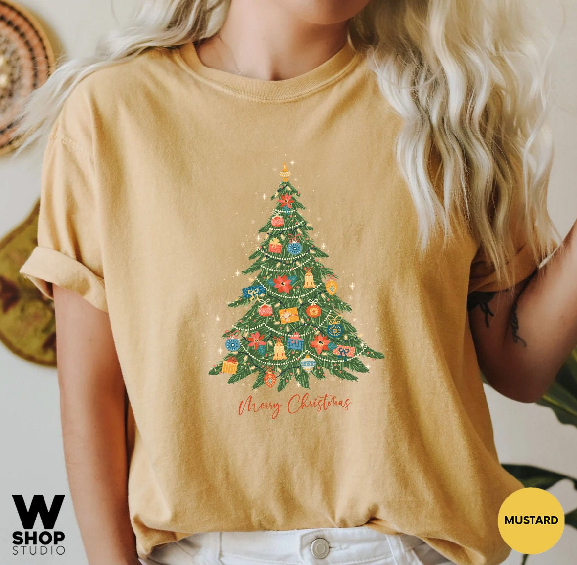 Christmas Trees Shirt, Christmas Shirts for Women, Christmas Tee, Christmas TShirt, Shirts For Christmas, Cute Christmas t-shirt, Holiday