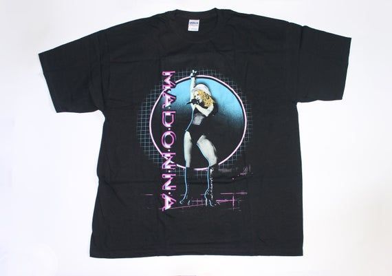 2000S New Madonna Shirt Dance Pop Rock Men S Shirt