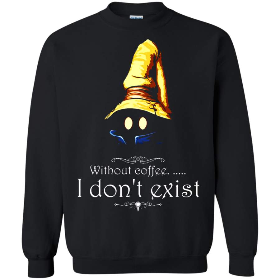 AGR Without Coffee I Don’t Exist Final Fantasy Sweatshirt