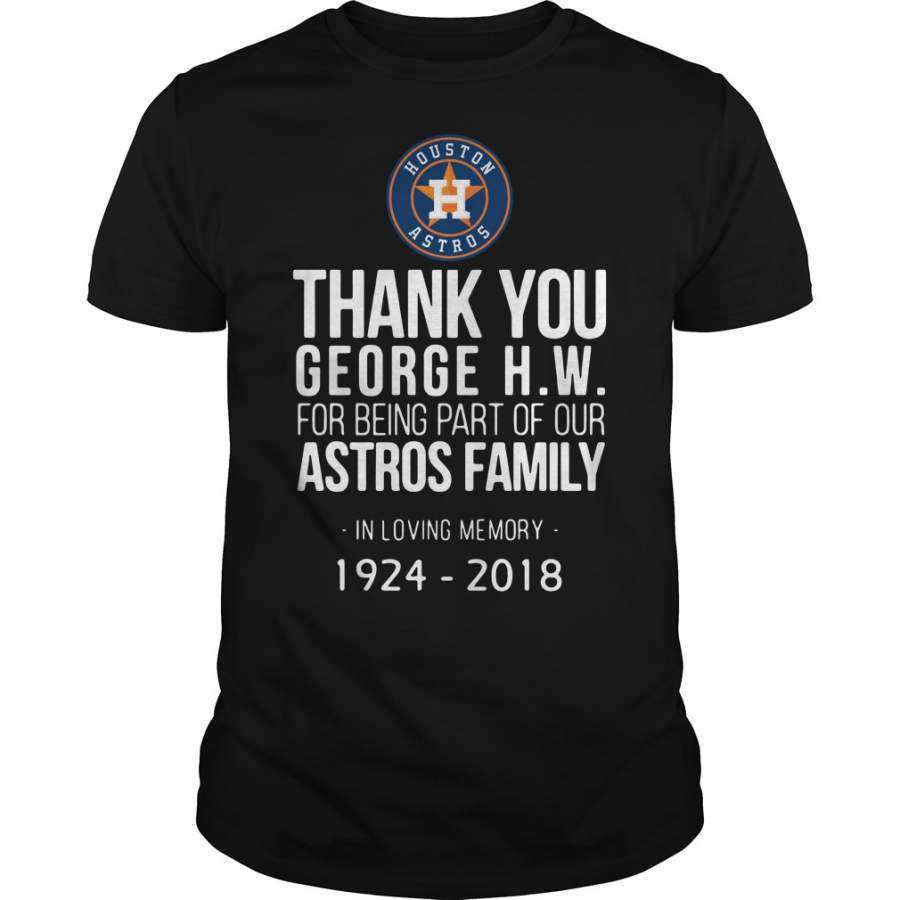 Houston Astros thank you George H.W. for being part of our Astros T-Shirt