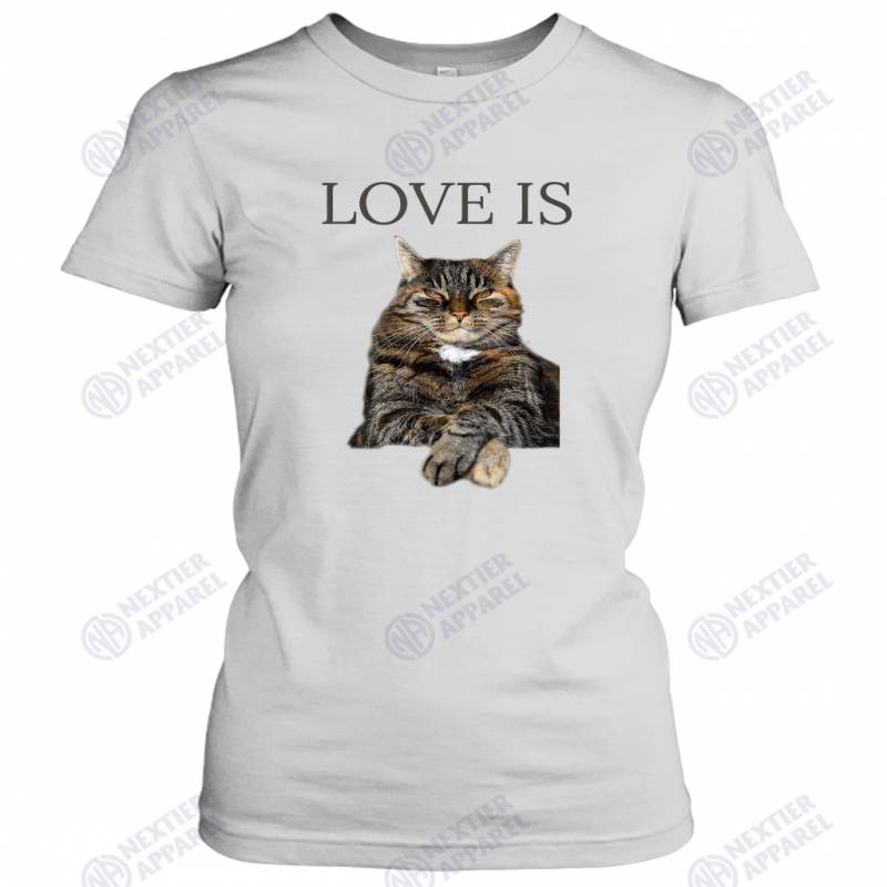 Cat Women Men Kids Kitten Cat Mom Dad Love Gift Women’s T-Shirt