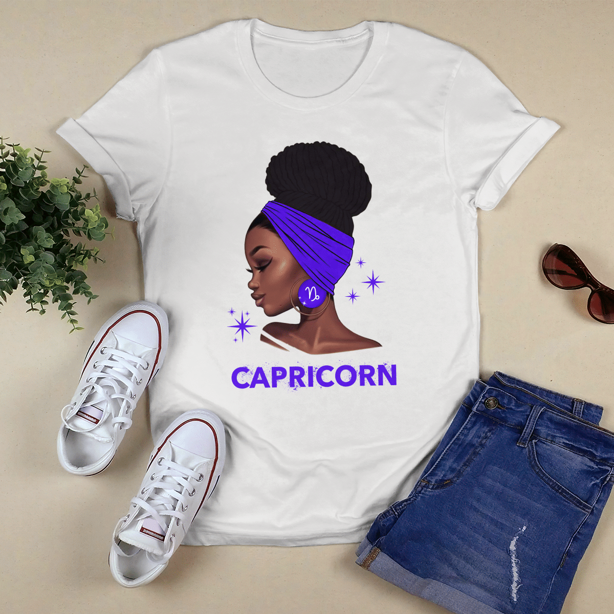 Zodiac Shirt Birthday Gift For Black Girl Zodiac Tshirt Capricorn Queen Shirt