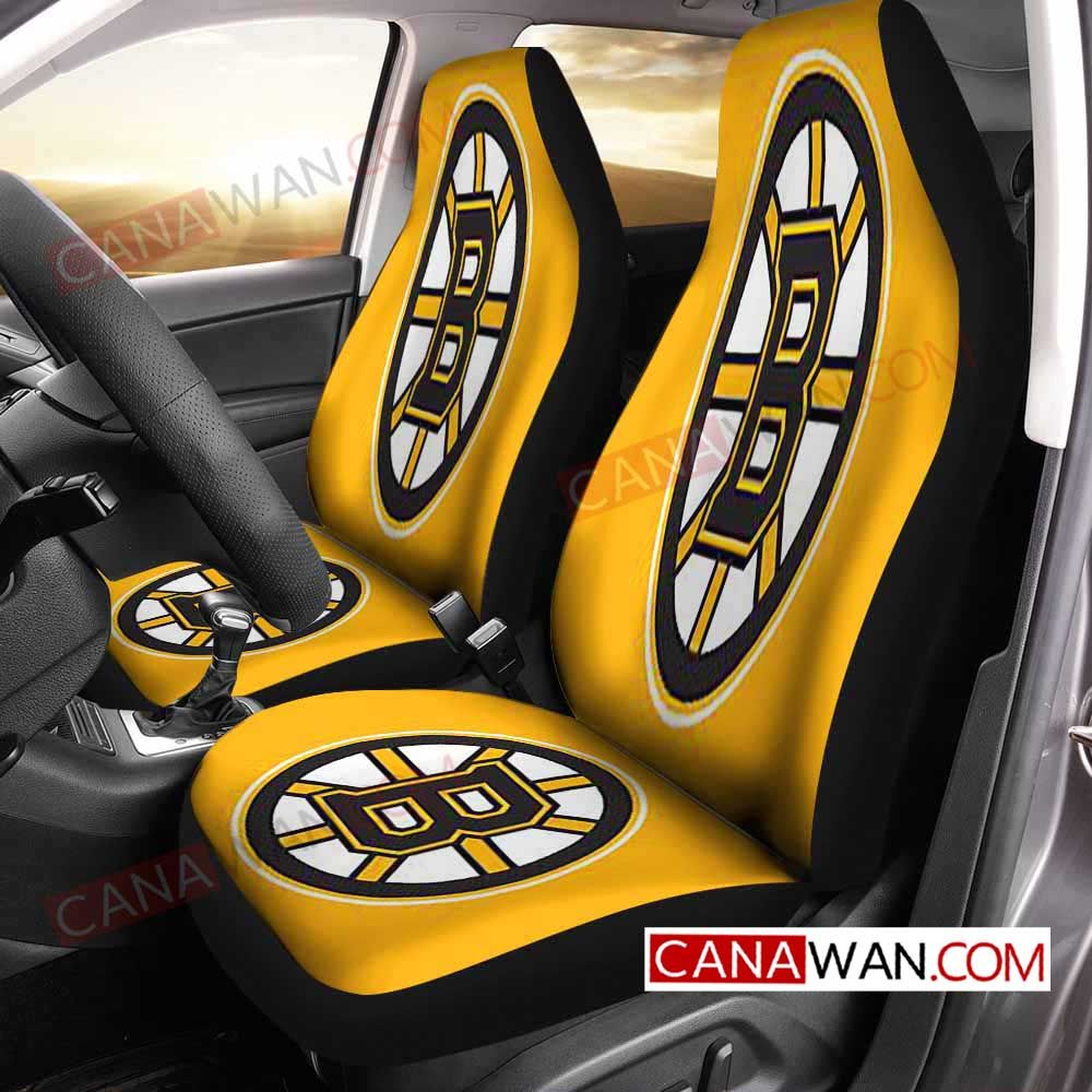 Boston Bruins Style473 3D Customized Personalized Car Seat Cover