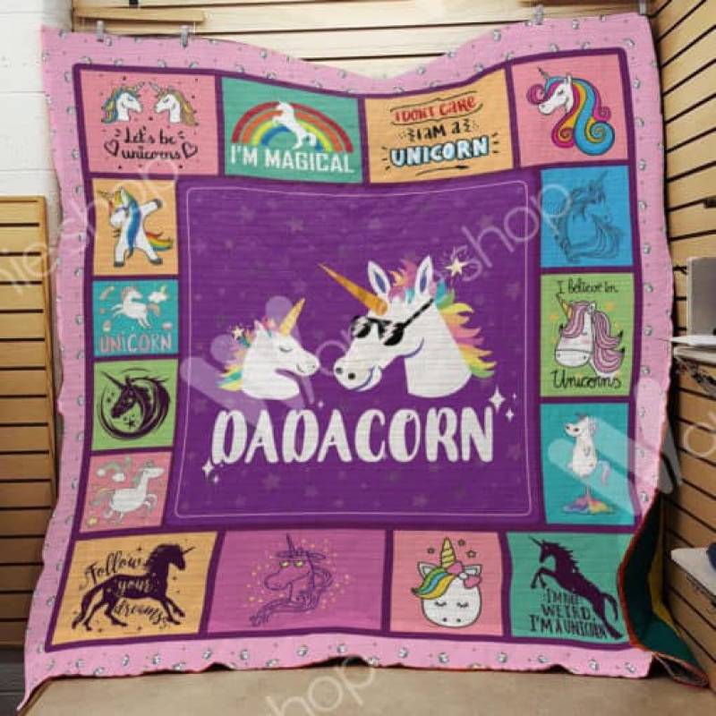 Unicorn Dad Blanket MY1801 87O44