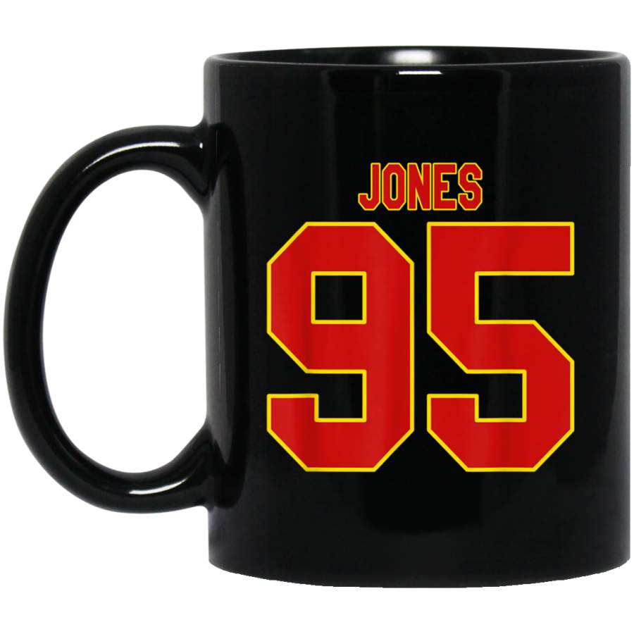 Jones 95 Ninety Five  Kansas City Football Mug